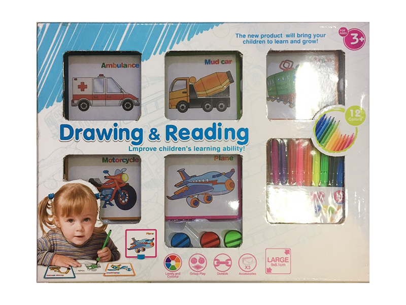 Drawing & Reading Traffic Learning Card