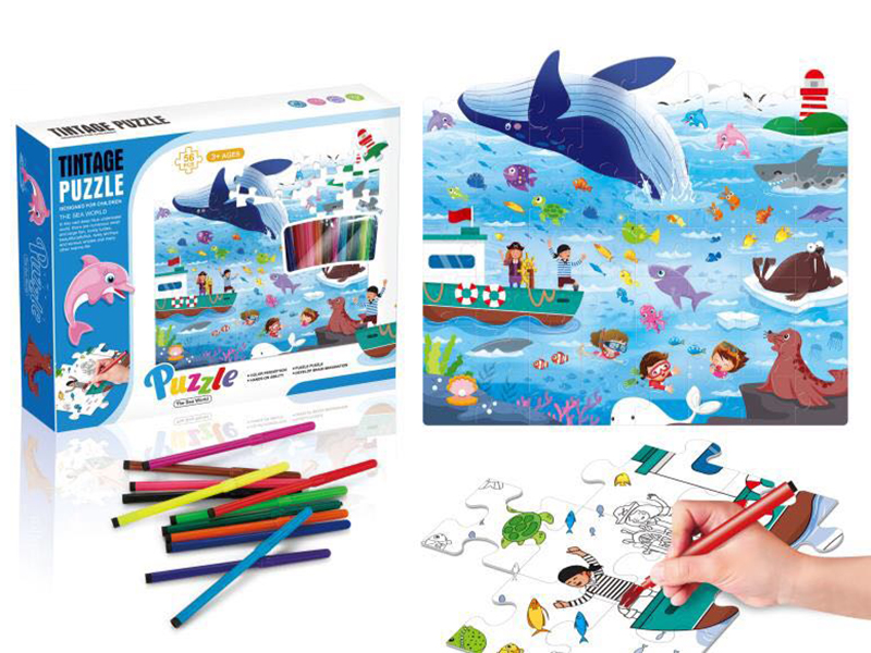 Painting Puzzle(Sea World)