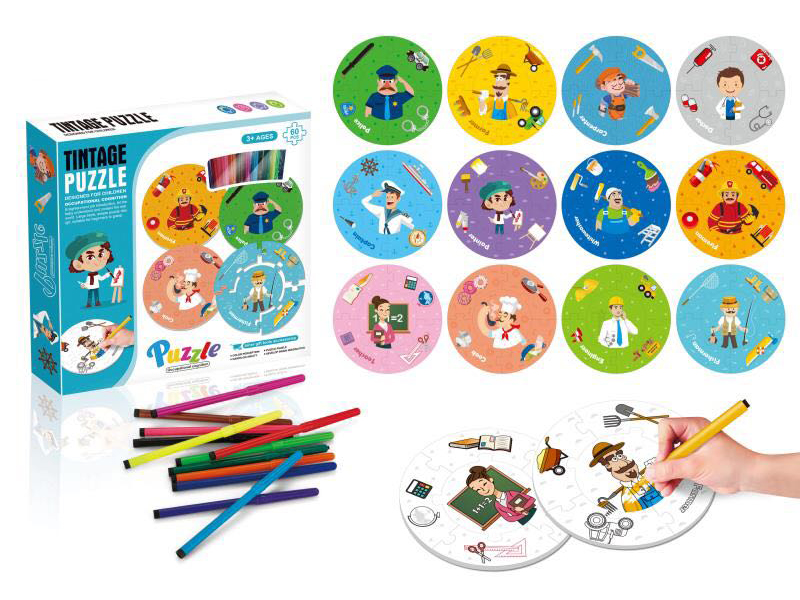 Painting Puzzle(Job Role)