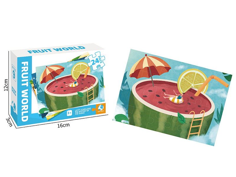 Fruit World Series Puzzle 24pcs