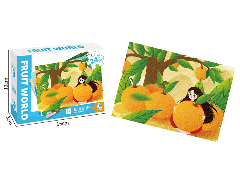 Fruit World Series Puzzle 24pcs