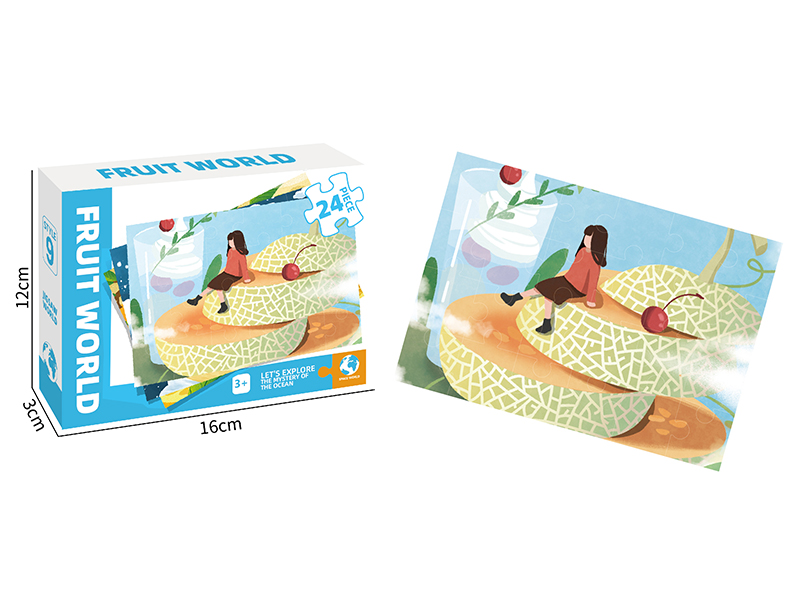 Fruit World Series Puzzle 24pcs