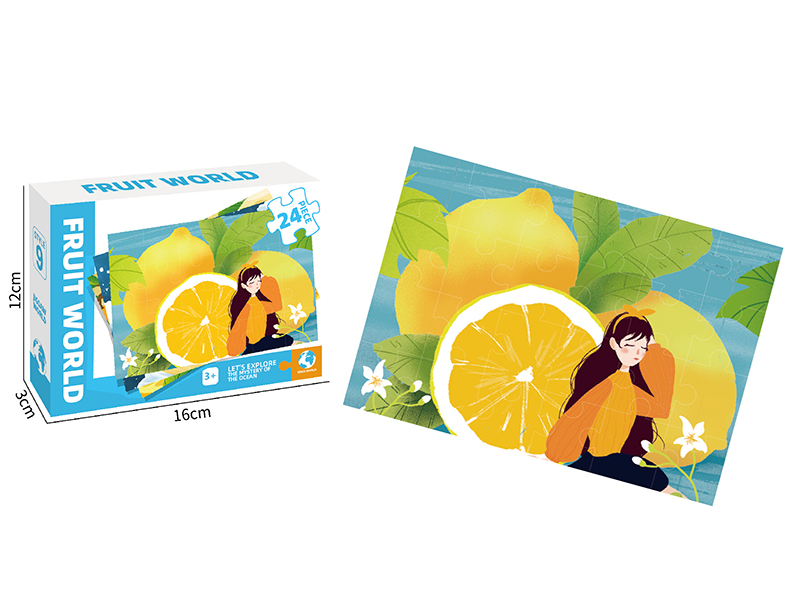 Fruit World Series Puzzle 24pcs