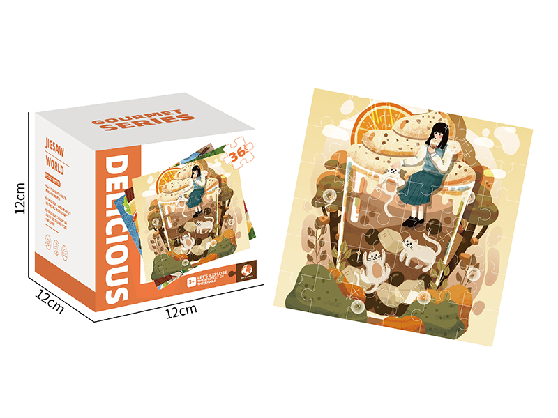 Food Series Puzzle 36 Pieces