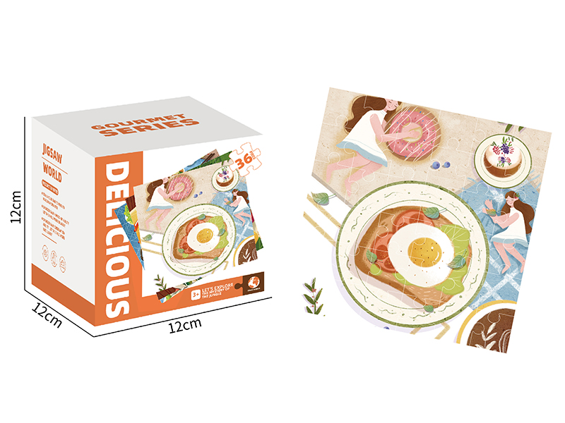 Food Series Puzzle 36 Pieces