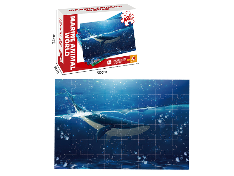 Marine Animal World Puzzles 48 Pieces