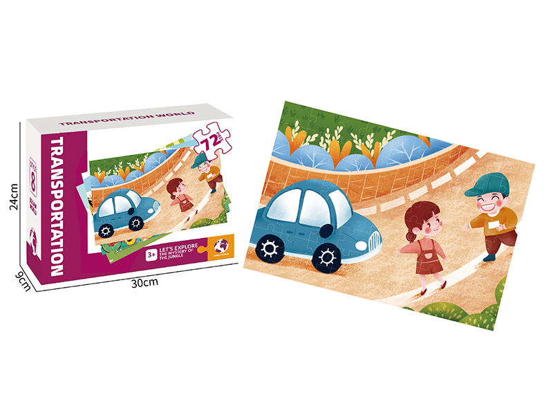 Transportation Series Puzzle 72 Pieces
