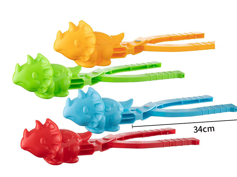 Triceratops Snowball Clip