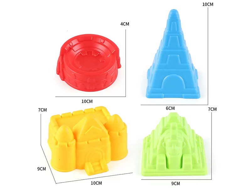 Castle Molds 4PCS