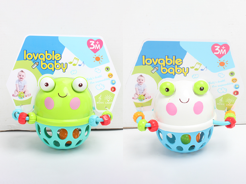 Frog Soft Plastic Baby Rattle