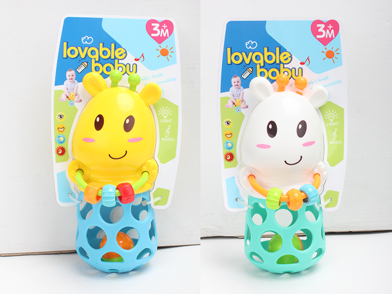 Giraffe Soft Plastic Baby Rattle