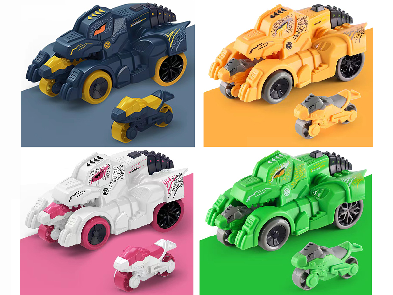 Inertial Dinosaur Catapult Car