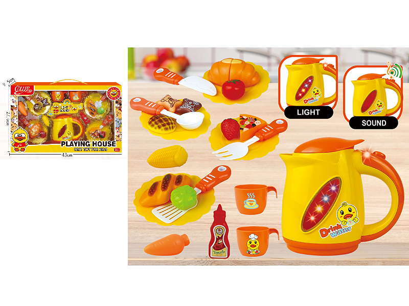 Simulated Kettle With Light And Music