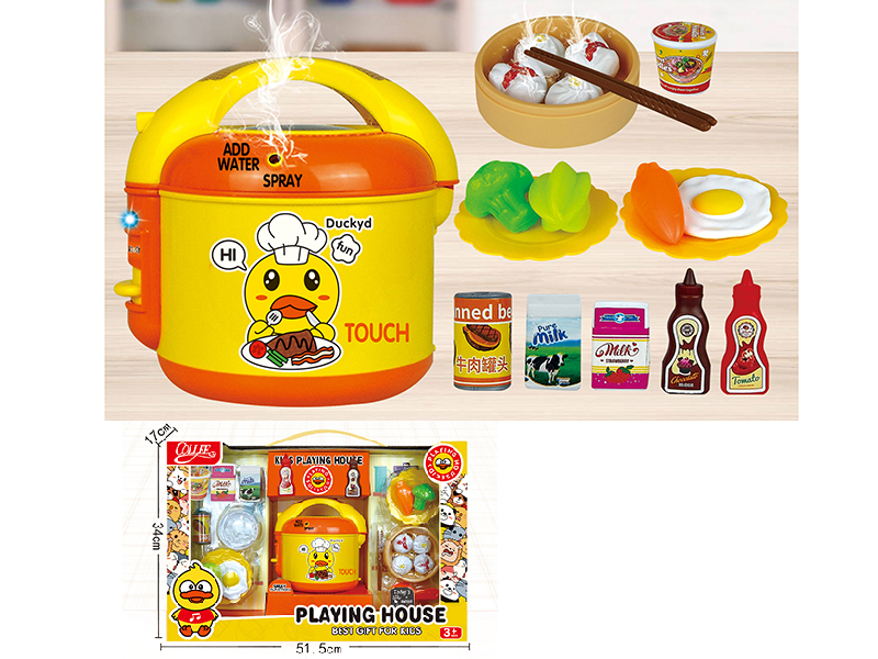 Simulated Rice Cooker Set