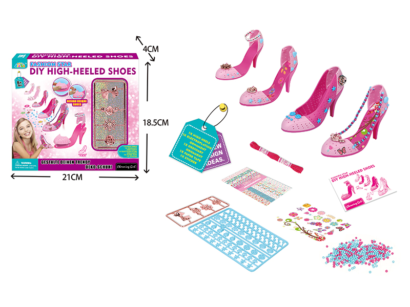 DIY High-Heeled Shoes