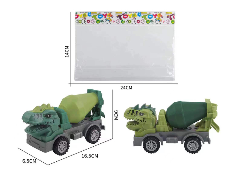 Slide Dinosaur Cement Truck