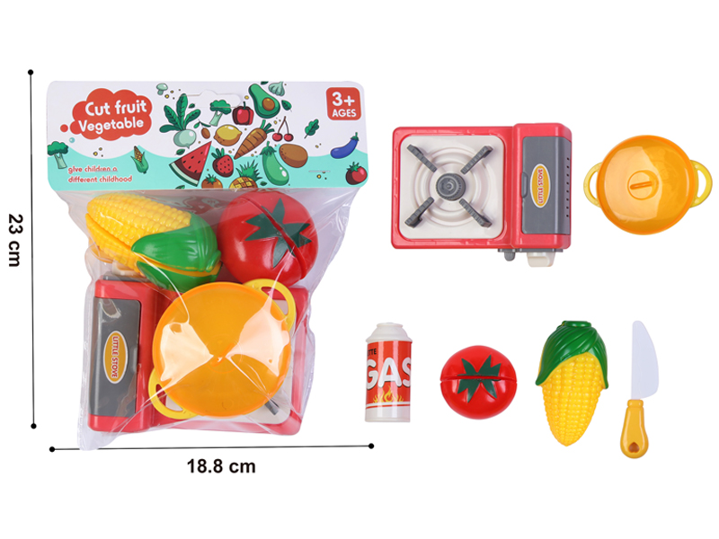 Vegetable Gas Stove Kitchen Set