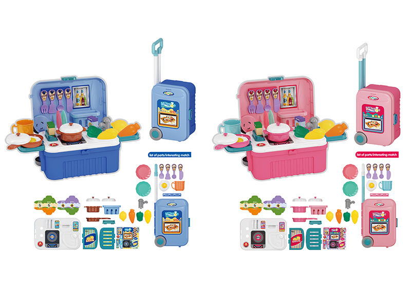Kitchen Toy Luggage (2 In 1)