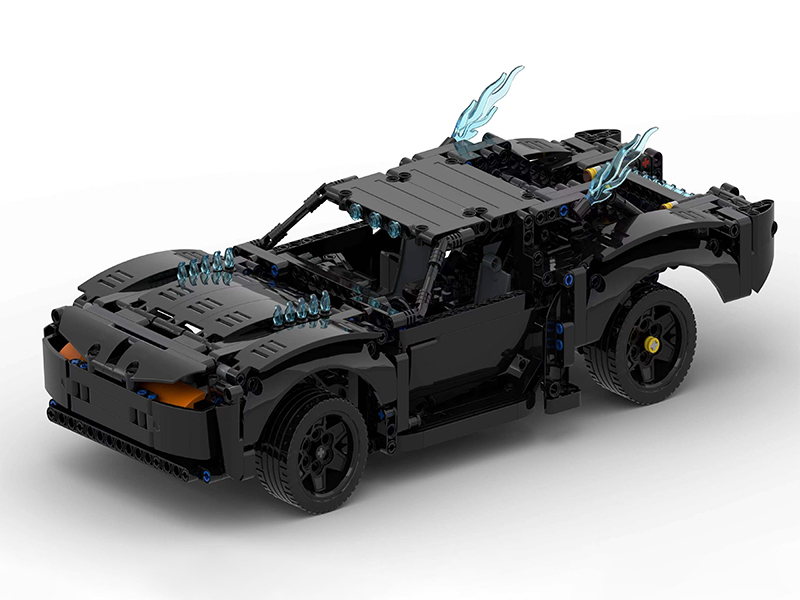 820+PCS Bat Soul Chariot Building Block