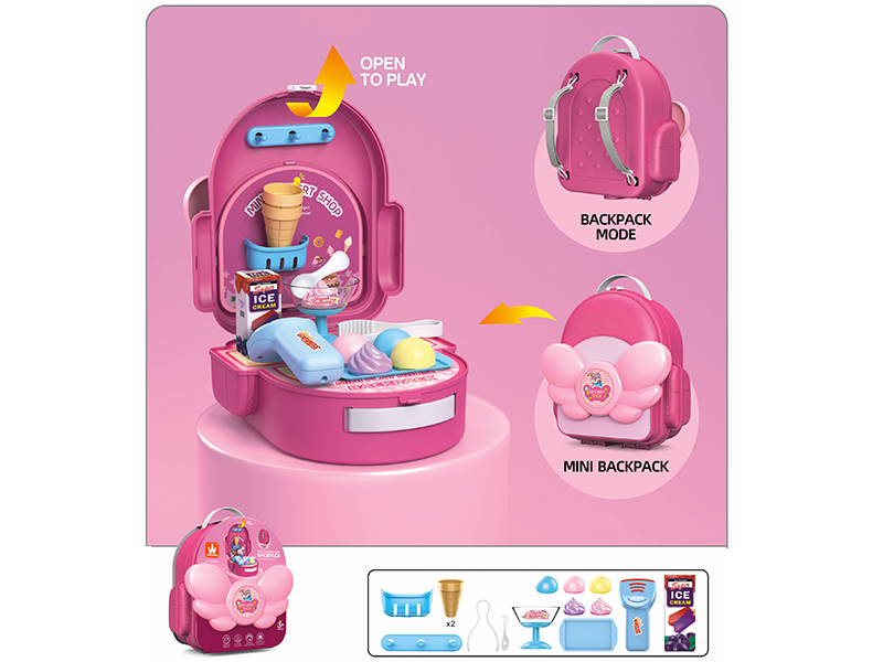Mini Ice Cream Shop Backpack