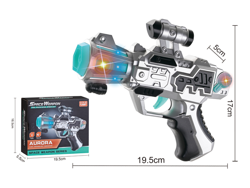 Spray Paint Space Gun With Sound And Light