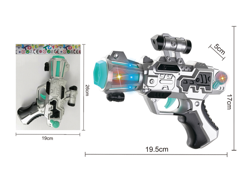 Spray Paint Space Gun With Sound And Light