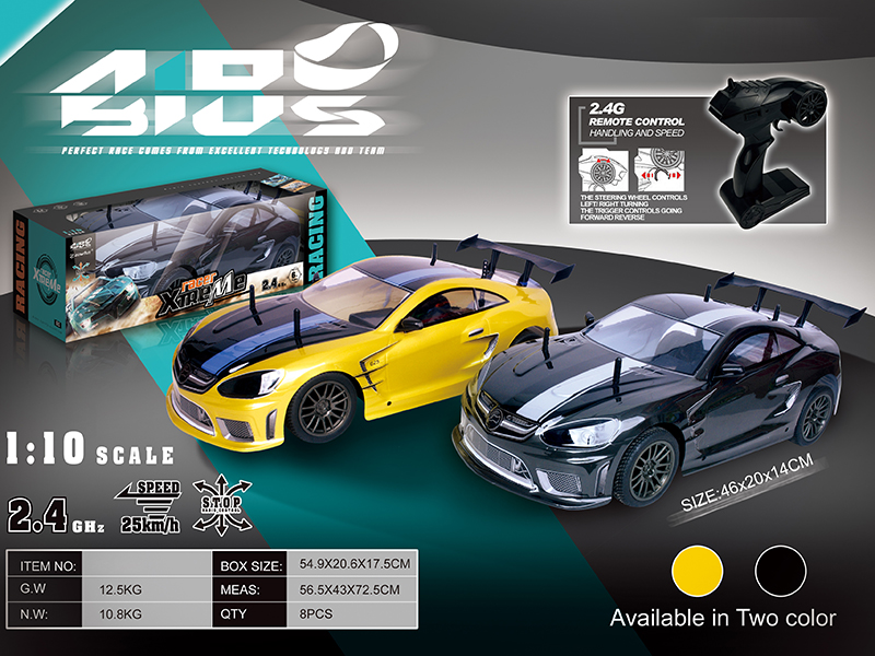 1:10 2.4G 4-Channel Remote Control Benz High-Speed Car