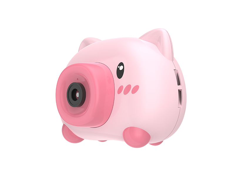 Pink Pig Bubble Machine