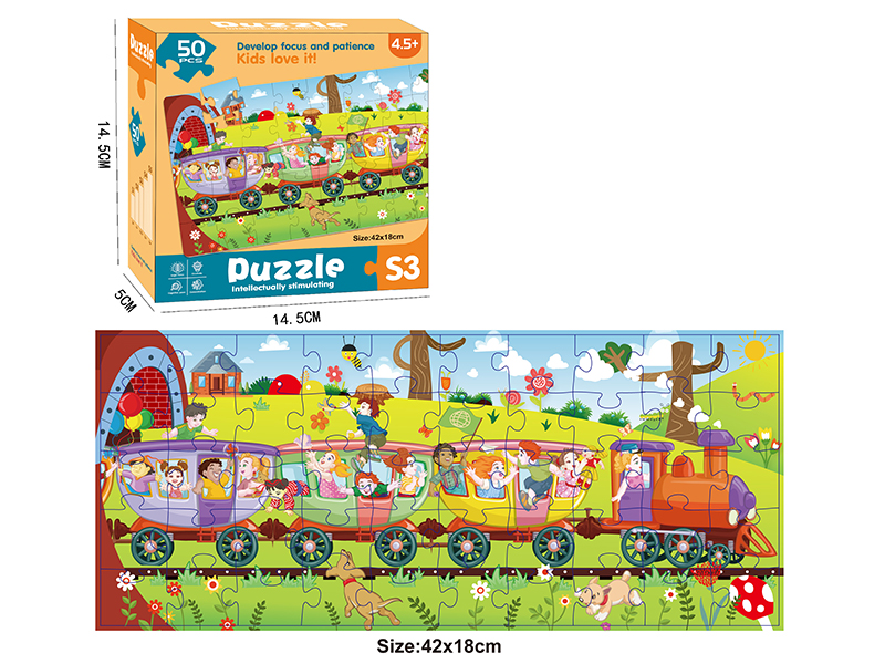 Roller Coaster Jigsaw Puzzle 48pcs