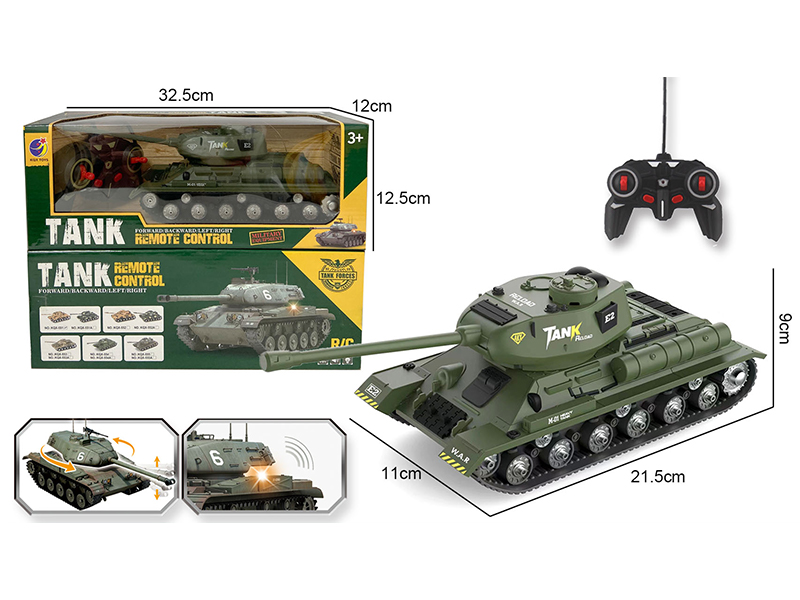 1:32 R/C 4Ch Tank With Light Music