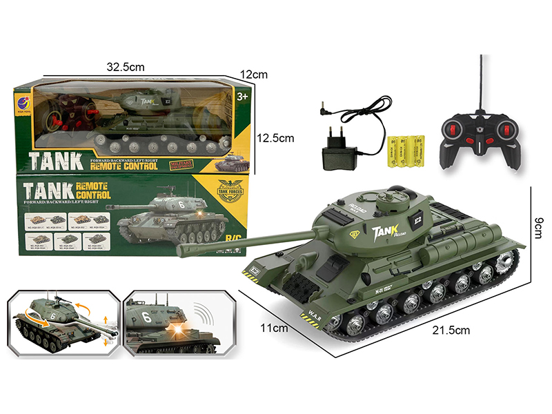 1:32 R/C 4Ch Tank With Light Music