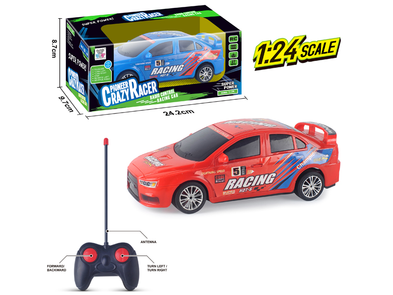 1：24 R/C 4Ch Mitsubishi Evo