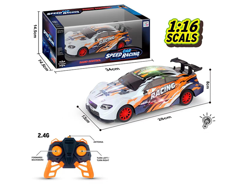 1：16 R/C 4Ch Pvc Car