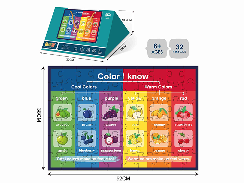 32 Pieces Jigsaw Puzzle - Mind Map(Color IKnow)