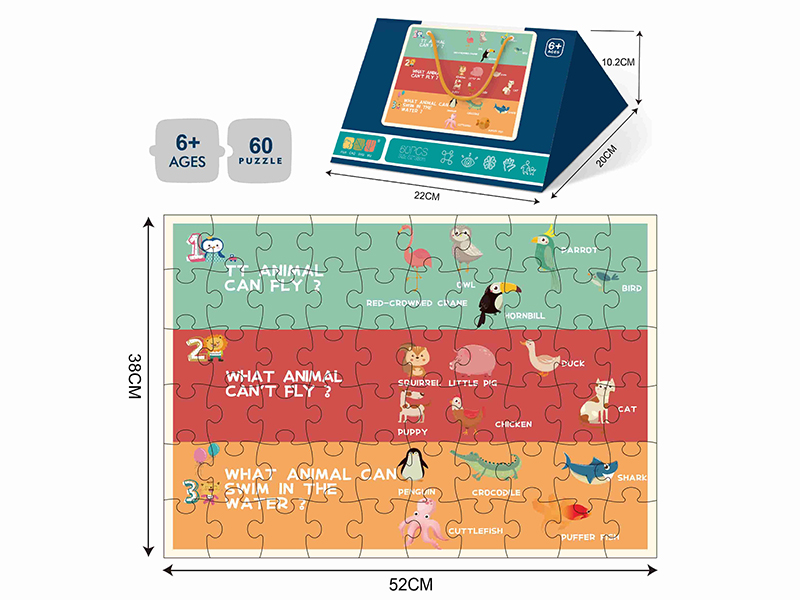 60 Pieces Jigsaw Puzzle - Mind Map