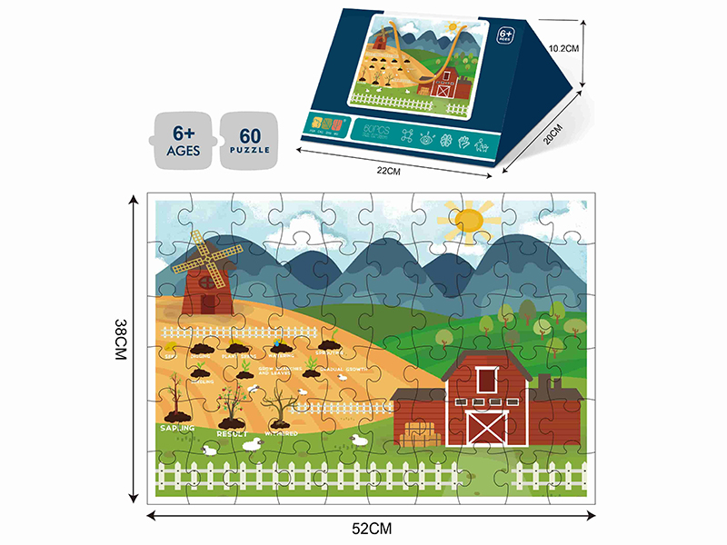 60 Pieces Jigsaw Puzzle - Mind Map