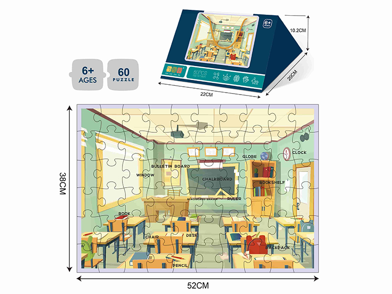 60 Pieces Jigsaw Puzzle - Mind Map