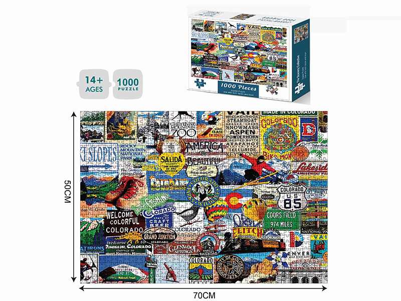 1000 Piece Jigsaw Puzzle