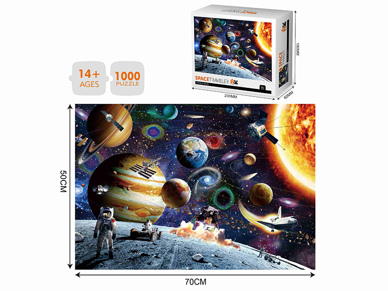 Space Traveler Jigsaw Puzzle 1000 Piece