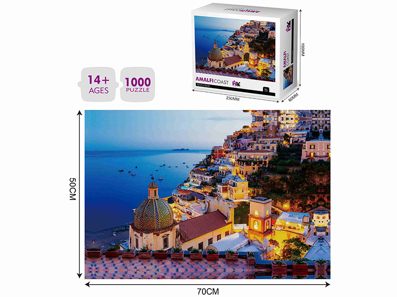 Amalfi Coast Jigsaw Puzzle 1000 Piece