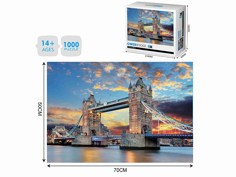 London Bridge Jigsaw Puzzle 1000 Piece