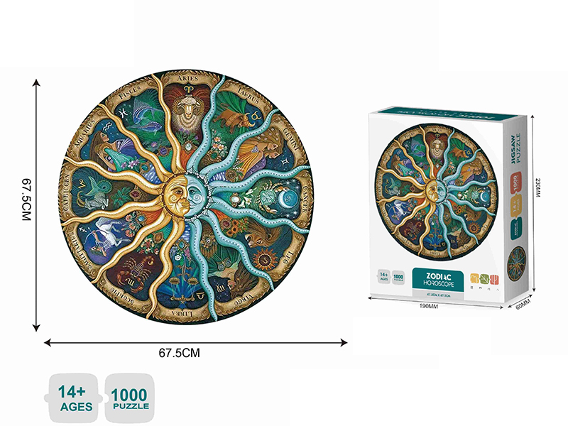 Jigsaw Puzzle 1000 Piece - Zodiac Horoscope