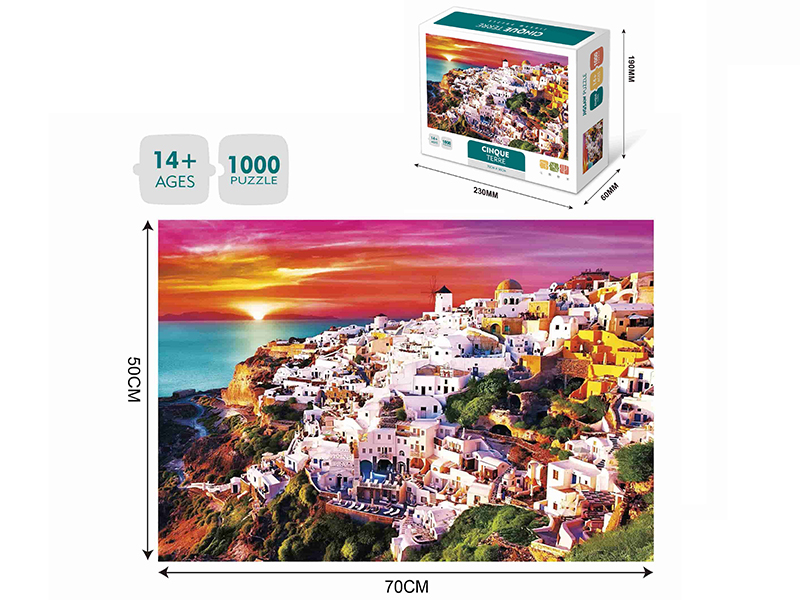 Cinque Terre Jigsaw Puzzle 1000pcs