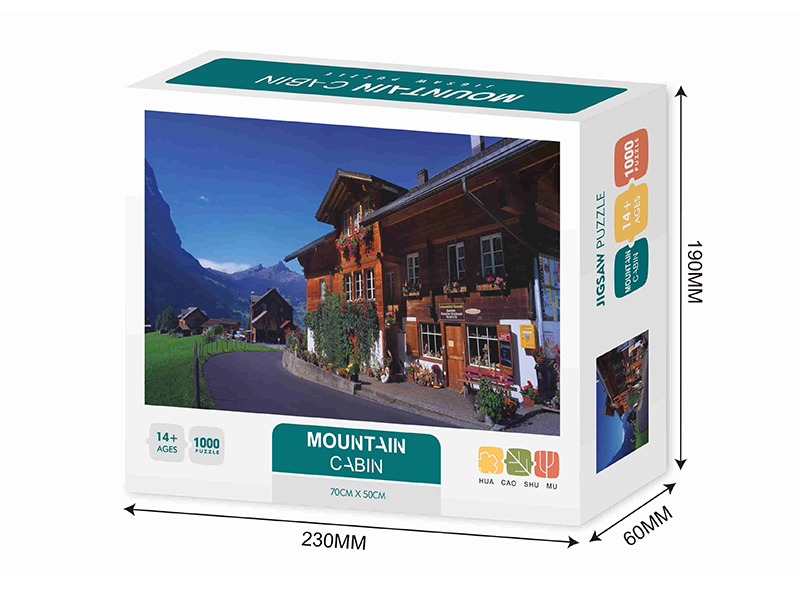 Mountain Cabin Jigsaw Puzzle 1000pcs