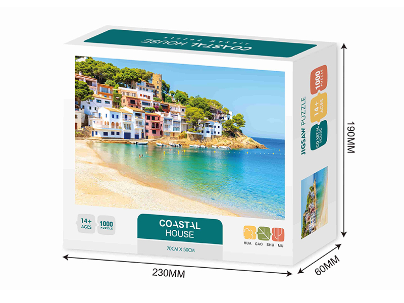 Coastal House Jigsaw Puzzle 1000pcs