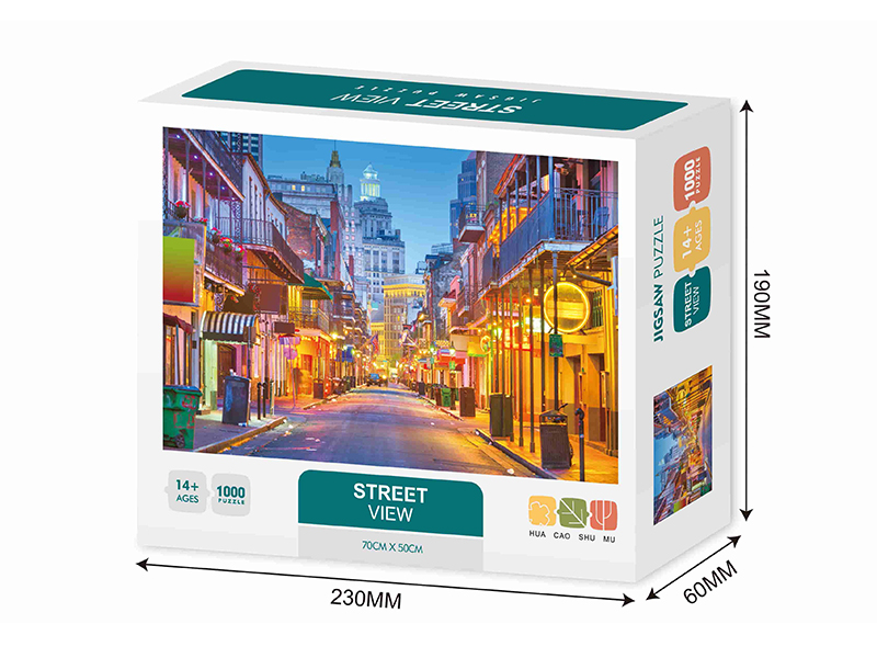 Street View Jigsaw Puzzle 1000pcs