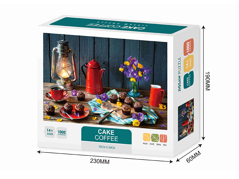 Cake Coffee Jigsaw Puzzle 1000pcs