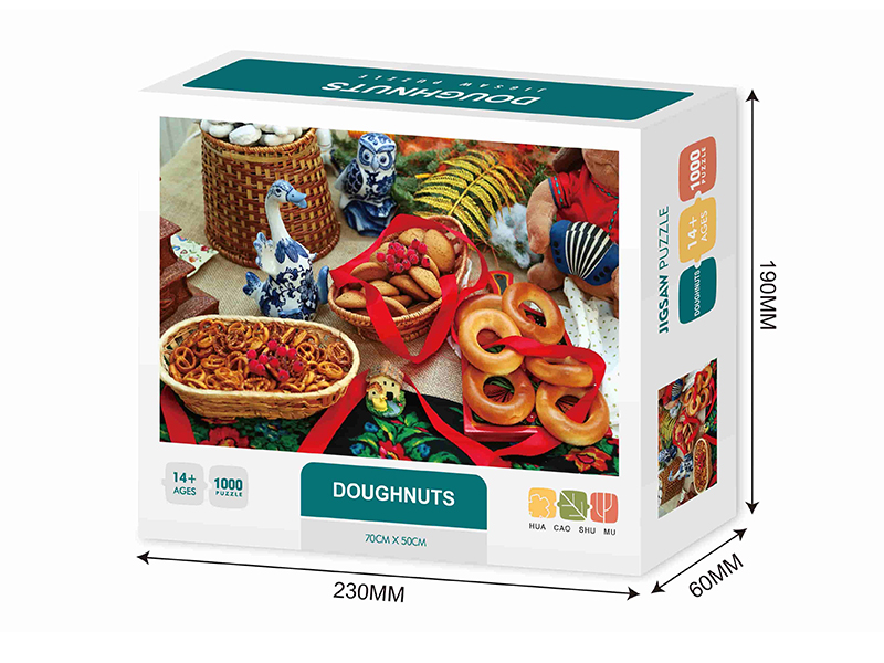 Doughnuts Jigsaw Puzzle 1000pcs
