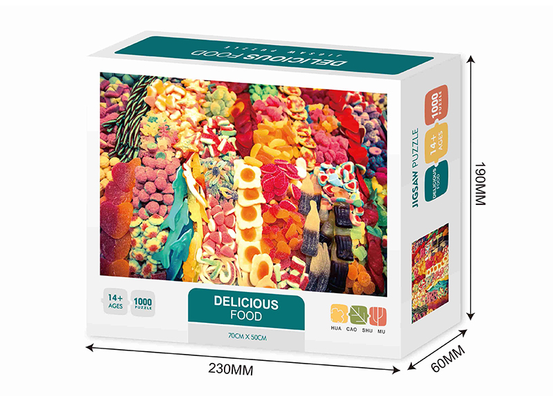 Delicious Food Jigsaw Puzzle 1000pcs