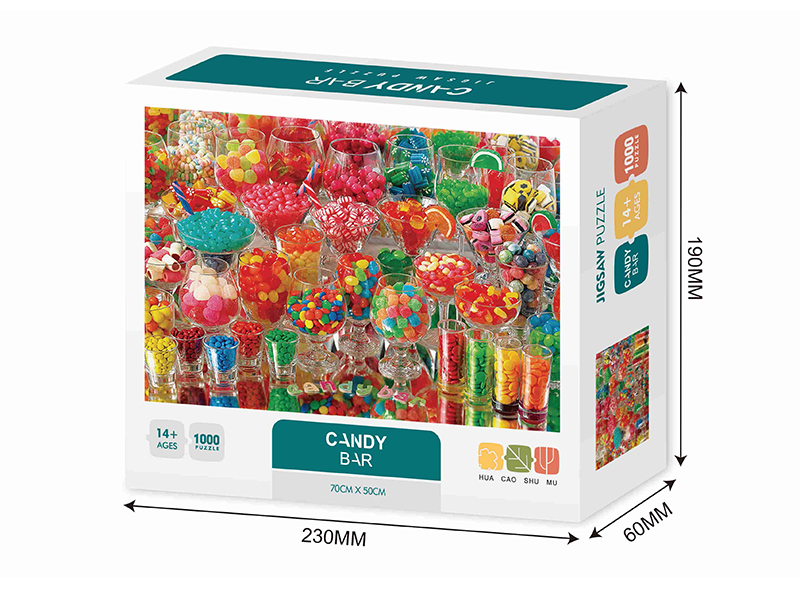 Candy Bar Jigsaw Puzzle 1000pcs